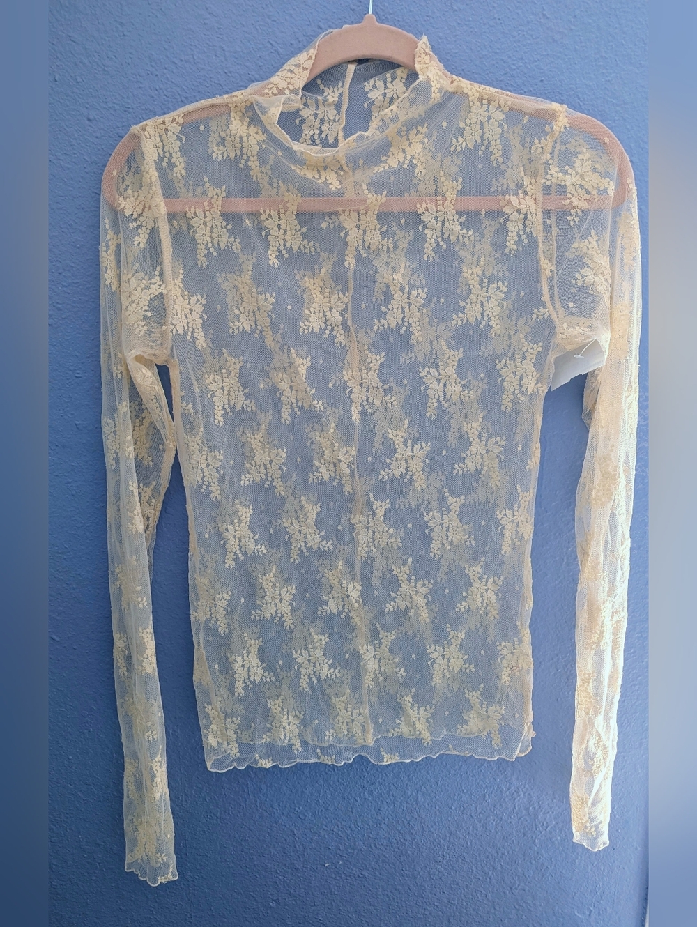 Free People Lady Lux Layering Top in Evening Creme | L